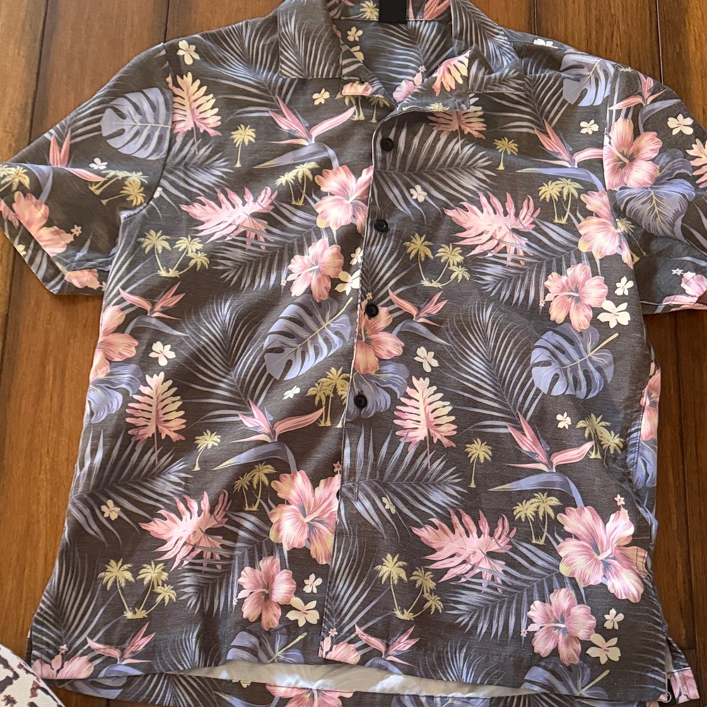 Neff Floral Paradise Button Down Shirt